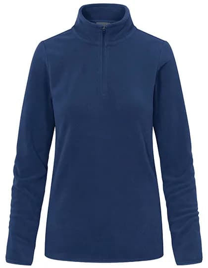Women´s Recycled Fleece Troyer - French Navy