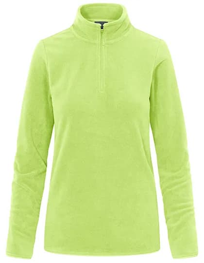 Women´s Recycled Fleece Troyer - Lime Green