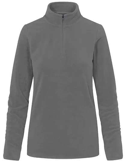 Women´s Recycled Fleece Troyer - Steel Gray