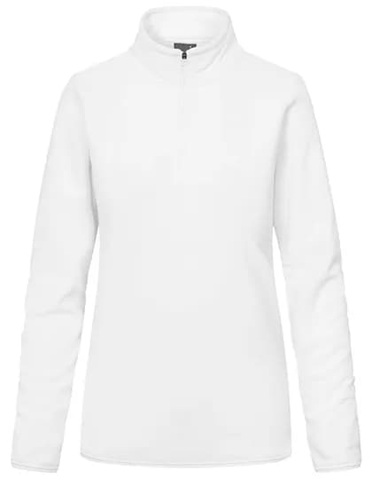 Women´s Recycled Fleece Troyer - White