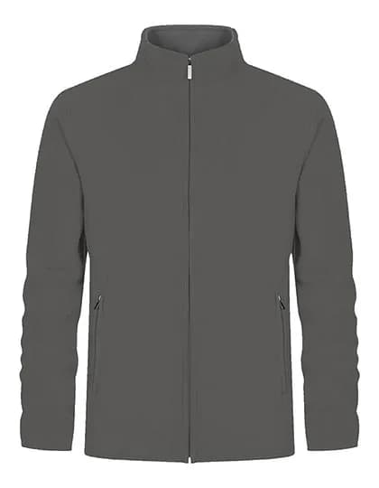 Men´s Double Fleece Jacket - Steel Gray