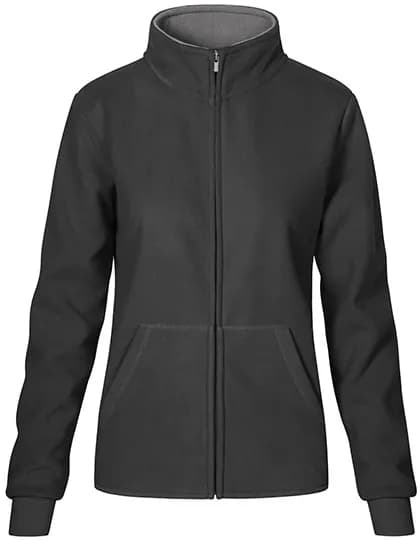 Women´s Double Fleece Jacket - Graphite (Solid)/Light Grey (Solid)