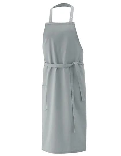Latzschürze XXL 100 x 100 cm - Silver Grey