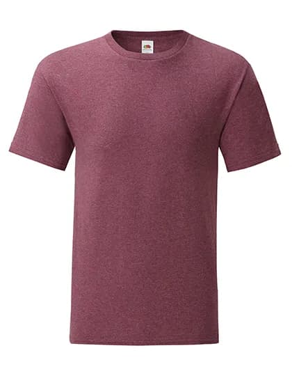 Iconic T - Heather Burgundy