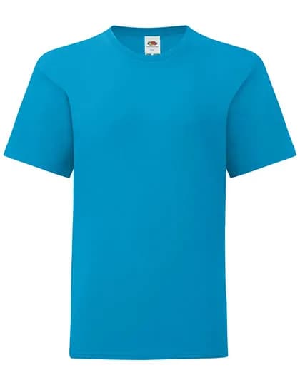 Kids´ Iconic T - Azure Blue