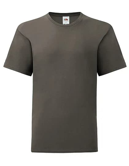 Kids´ Iconic T - Light Graphite (Solid)