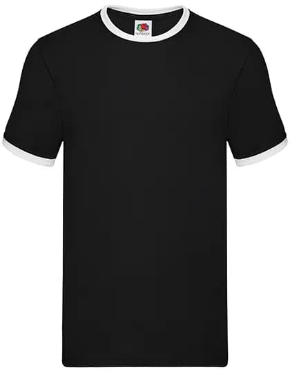 Ringer Tee - Black/White