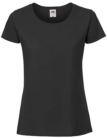 Ladies Iconic 195 Ringspun T - Black
