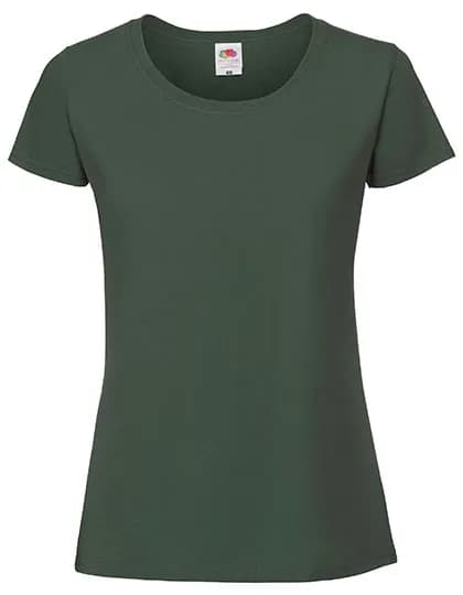 Ladies Iconic 195 Ringspun T - Bottle Green