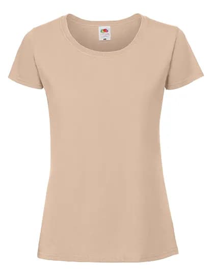 Ladies Iconic 195 Ringspun T - Desert Sand