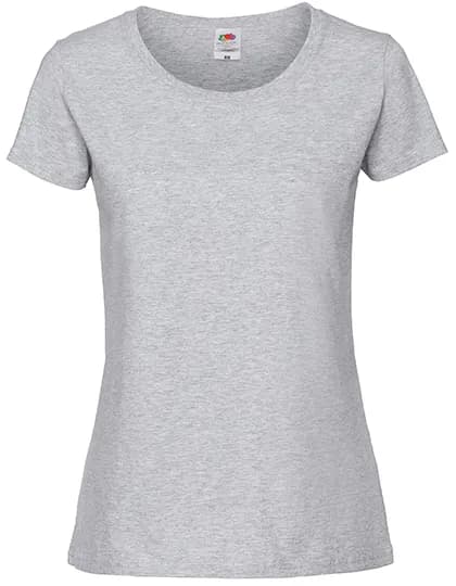 Ladies Iconic 195 Ringspun T - Heather Grey