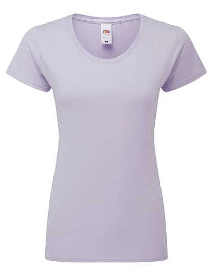 Ladies Iconic 195 Ringspun T - Soft Lavender