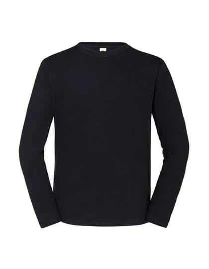 Iconic 195 Long Sleeve Ringspun T - Black