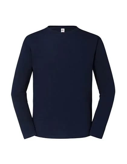 Iconic 195 Long Sleeve Ringspun T - Deep Navy