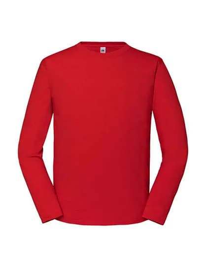 Iconic 195 Long Sleeve Ringspun T - Red
