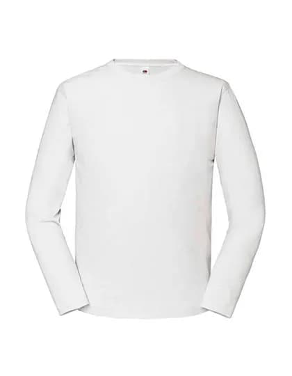 Iconic 195 Long Sleeve Ringspun T - White