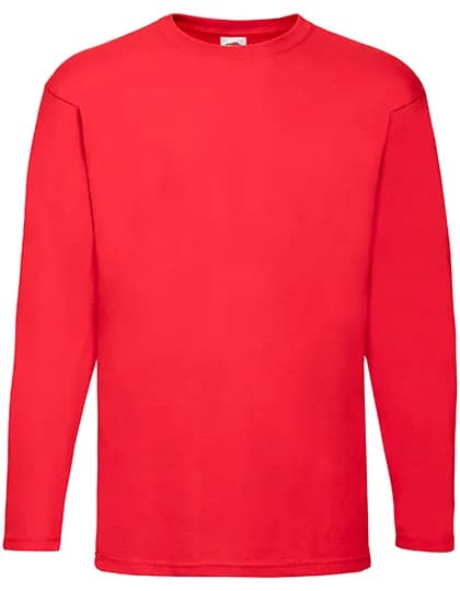 Valueweight Long Sleeve T - Red