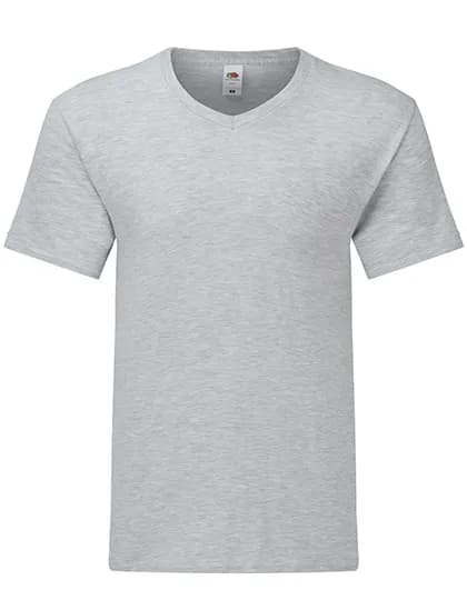 Iconic 150 V Neck T - Heather Grey