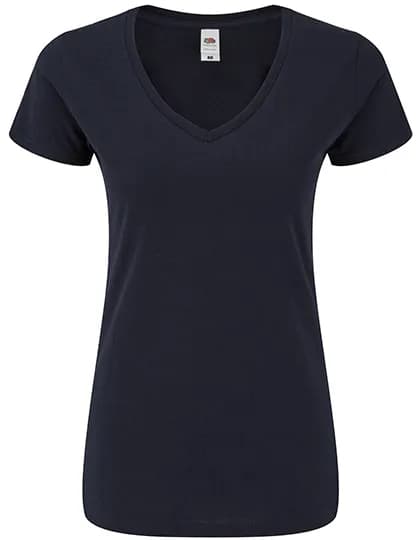 Ladies´ Iconic 150 V Neck T - Deep Navy
