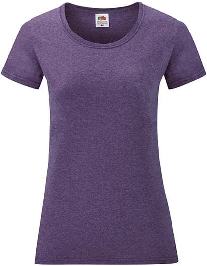Ladies´ Valueweight T - Heather Purple