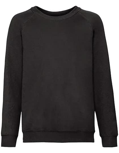 Kids´ Classic Raglan Sweat - Black
