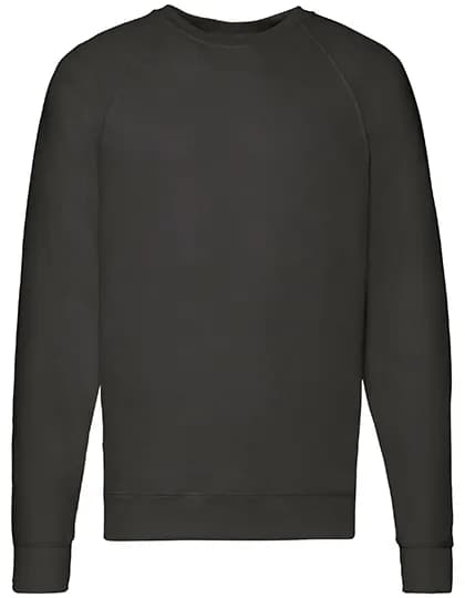 Lightweight Raglan Sweat - Black