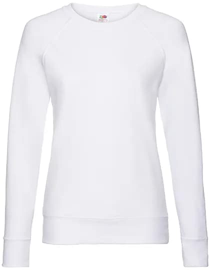 Ladies´ Lightweight Raglan Sweat - White