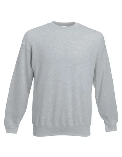 Classic Set-in Sweat - Heather Grey