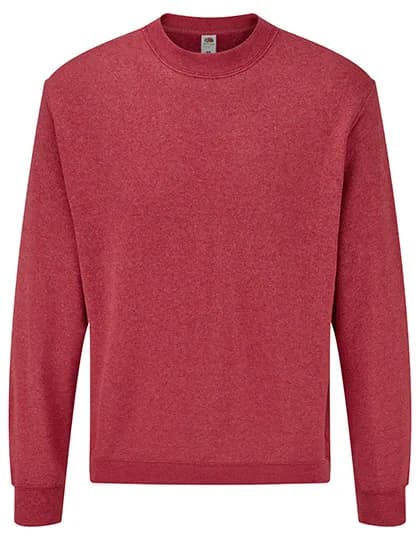 Classic Set-in Sweat - Heather Red