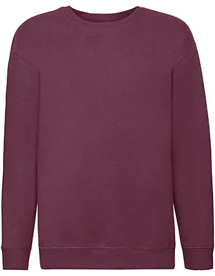 Kids´ Premium Set-In Sweat - Burgundy