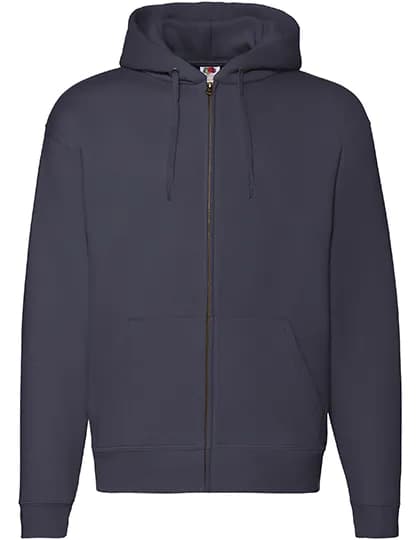 Premium Hooded Sweat Jacket - Deep Navy