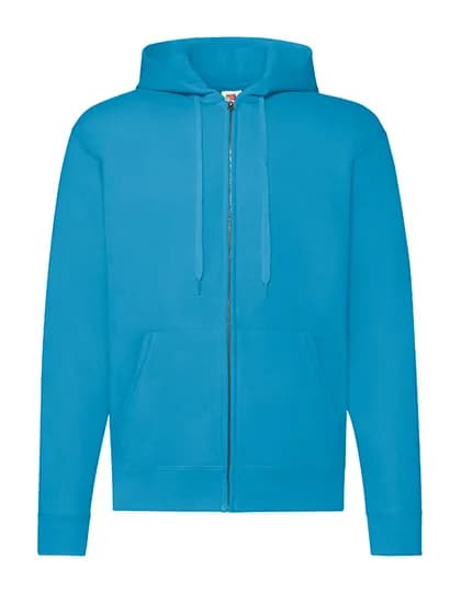 Classic Hooded Sweat Jacket - Azure Blue