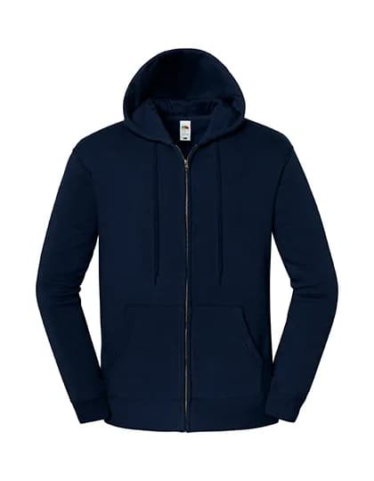 Iconic Premium Hooded Sweat Jacket - Deep Navy