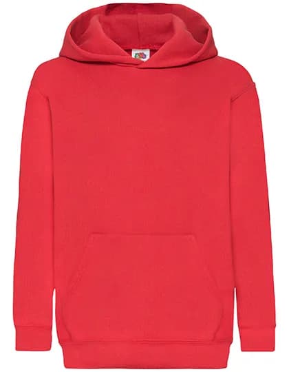 Kids´ Classic Hooded Sweat - Red