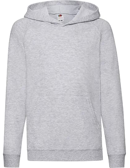 Kids´ Lightweight Hooded Sweat - Heather Grey