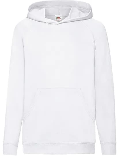 Kids´ Lightweight Hooded Sweat - White