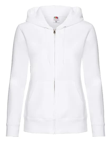 Ladies´ Premium Hooded Sweat Jacket - White