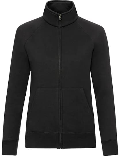 Ladies´ Premium Sweat Jacket - Black