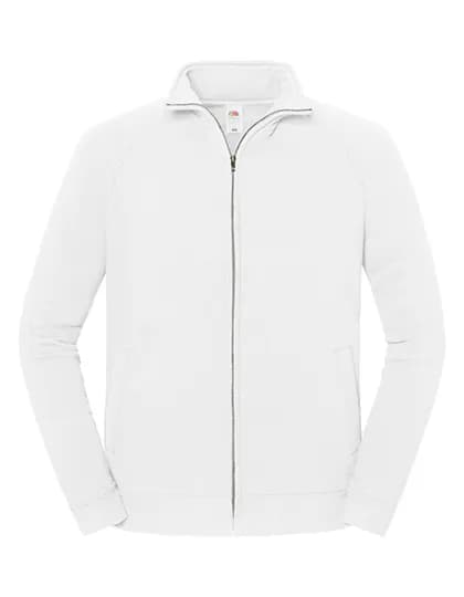 Iconic Premium Sweat Jacket - White