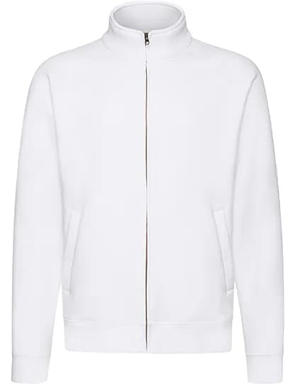 Premium Sweat Jacket - White