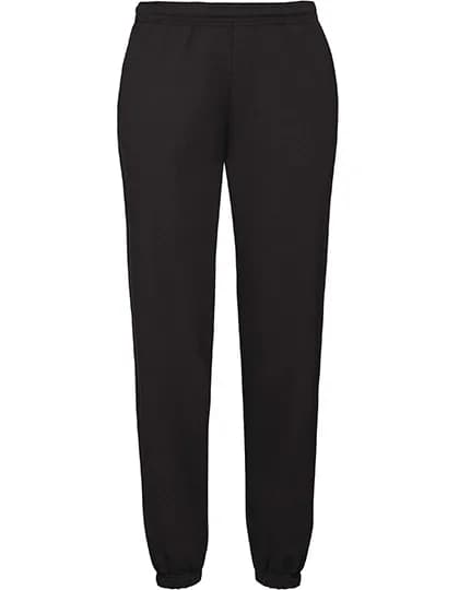 Classic Elasticated Cuff Jog Pants - Black