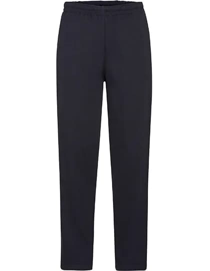 Classic Open Hem Jog Pants - Deep Navy