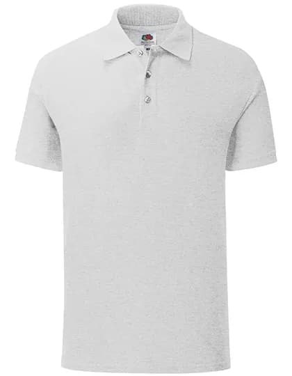 65/35 Piqué Polo - Heather Grey