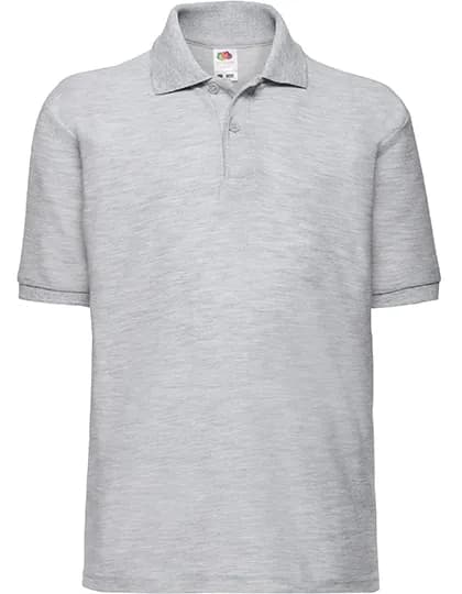 Kids´ 65/35 Polo - Heather Grey