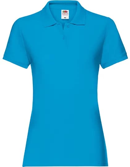 Ladies´ Premium Polo - Azure Blue