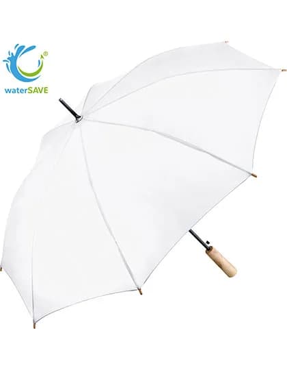 AC-Stockschirm ÖkoBrella, waterSAVE® - Nature White