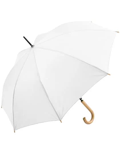 AC-Stockschirm ÖkoBrella, waterSAVE® - Nature White