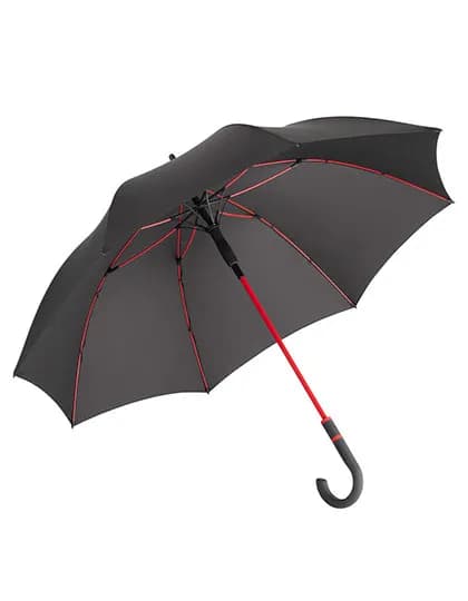 AC-Midsize-Stockschirm FARE®-Style - Black/Red