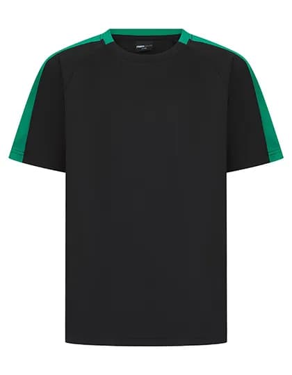 Kids Team T-Shirt - Black/Emerald