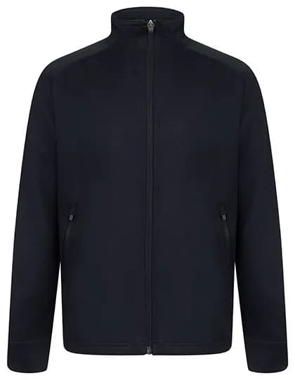 Kids Knitted Tracksuit Top - Navy